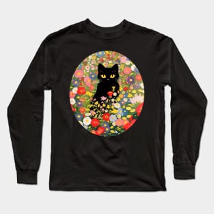 Copy of Vintage Gustav Klimt Cat Long Sleeve T-Shirt